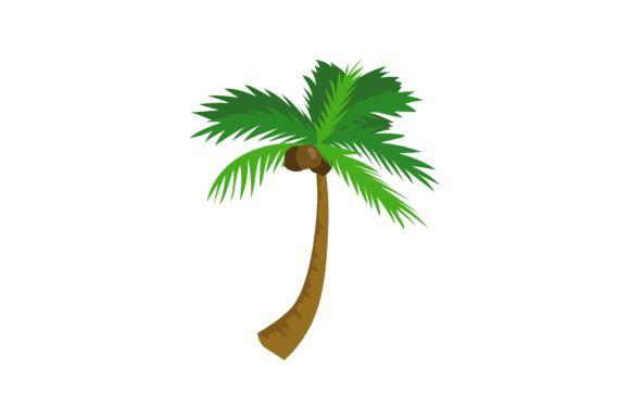 Decorative palm leaves